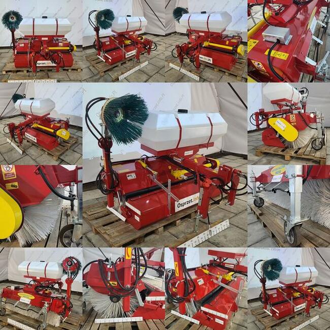 Zamiatarka mechaniczna WOM 2000 / 600 – szerokość 200 cm