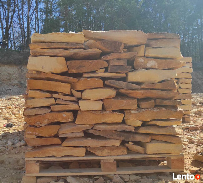 Kamień piaskowiec - murki, oczka,płoty, grille,altank