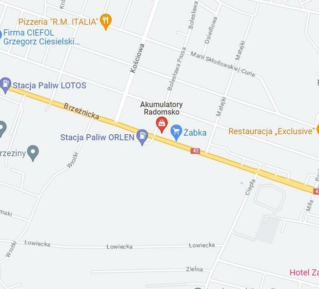 Akumulator AQU 100Ah 850A P+ Radomsko, Brzeźnicka 58