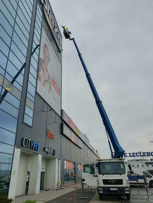 Wynajem zwyżki 20, 30m. Kolbuszowa