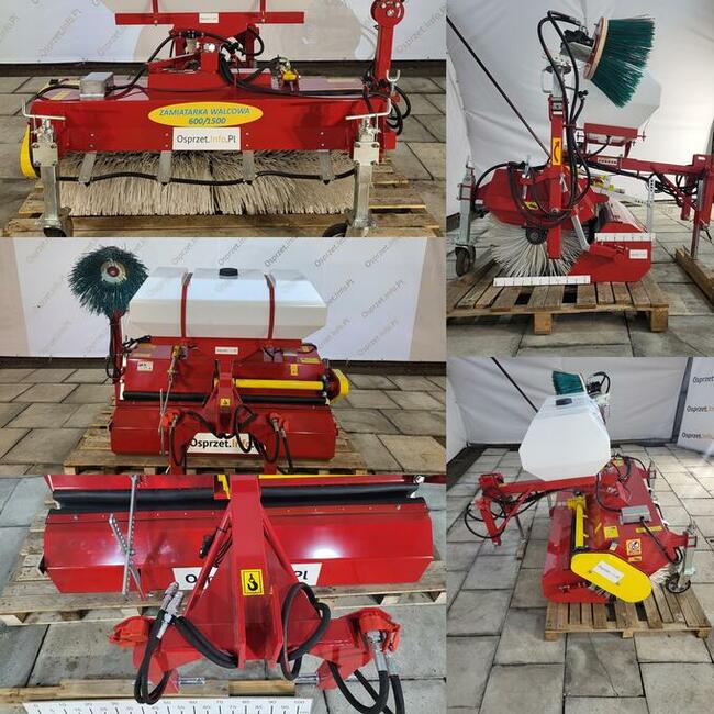 Zamiatarka mechaniczna WOM 2000 / 600 – szerokość 200 cm