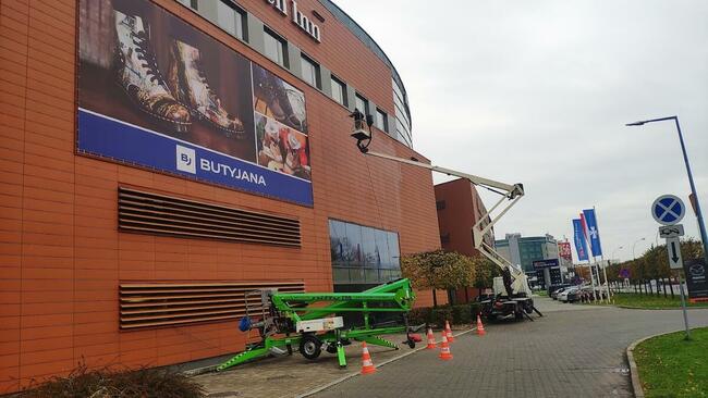 Wynajem zwyżki 20m, 30m, 45m Krosno, Jasło, Sanok