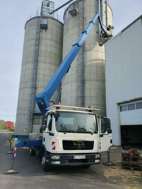 Wynajem zwyżki 20m 30m 45m Tarnów, Pilzno, Bochnia