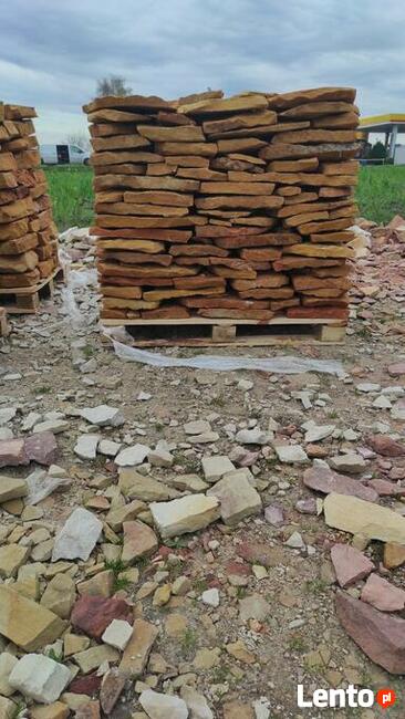 Kamień piaskowiec - murki, oczka,płoty, grille,altank