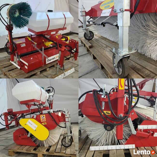 Zamiatarka mechaniczna WOM 1800 / 600 – szerokość 180 cm