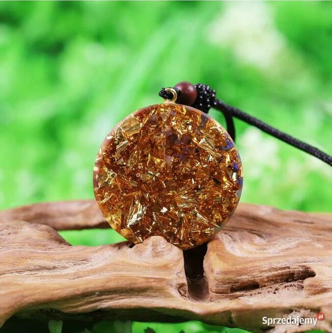 Naszyjnik Orgonit Rainbow 7 Czakr Turkus Ametyst Jaspis Agat