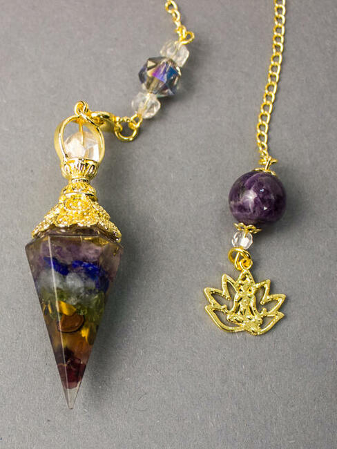 WAHADŁO ORGONIT AMETYST LAZURYT RADIESTEZJA ODPROMIENNIK HIT