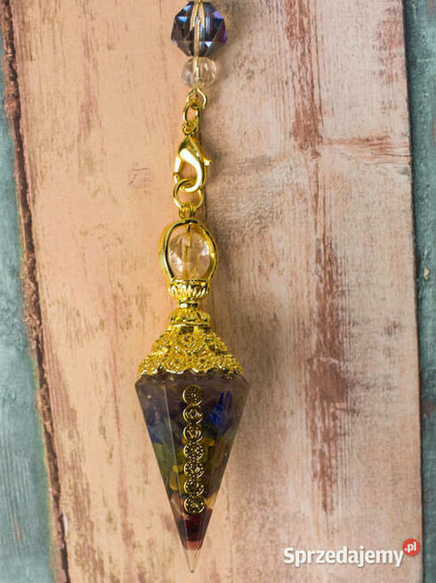 WAHADŁO ORGONIT AMETYST LAZURYT RADIESTEZJA ODPROMIENNIK HIT