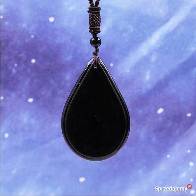 Orgonit Naszyjnik Wisiorek Wieża Eiffla Oko tygrysie Piękny