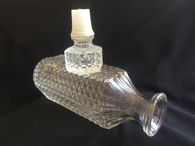 PRL karafka butelka szklana