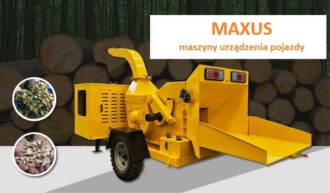 NOWY Rębak MAXUS 102 KM 5000 kg/h