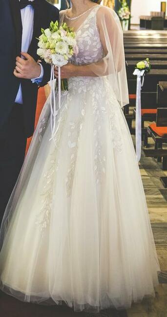 Przepiękna suknia ślubna