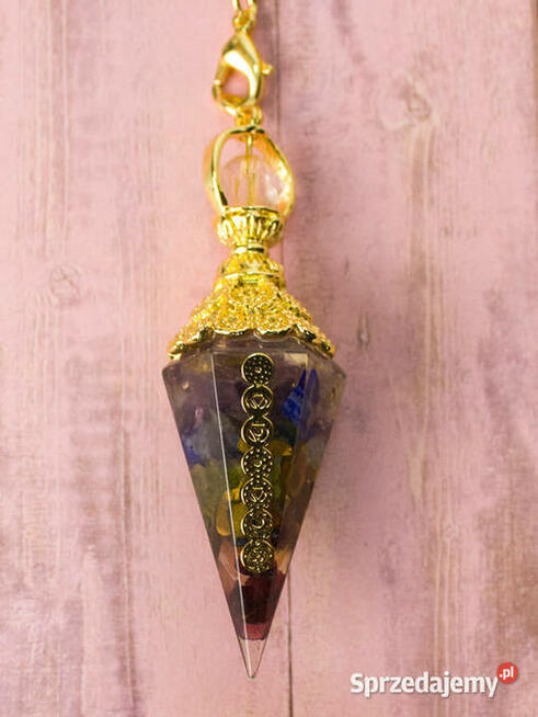 WAHADŁO ORGONIT AMETYST LAZURYT RADIESTEZJA ODPROMIENNIK HIT