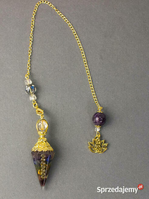 WAHADŁO ORGONIT AMETYST LAZURYT RADIESTEZJA ODPROMIENNIK HIT