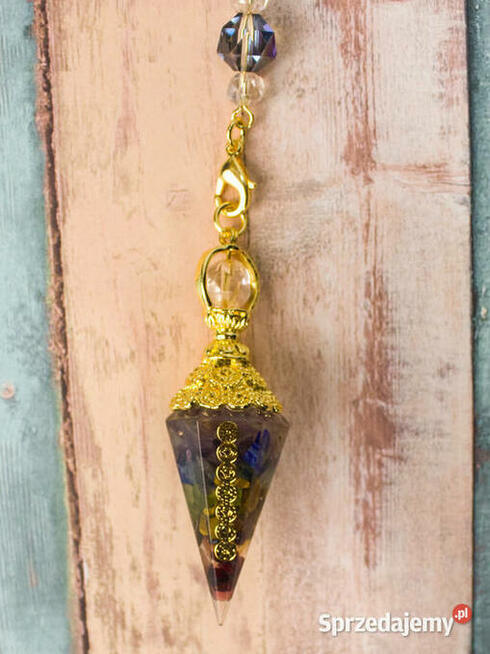 WAHADŁO ORGONIT AMETYST LAZURYT RADIESTEZJA ODPROMIENNIK HIT