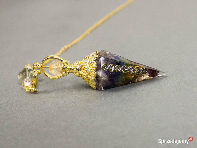 WAHADŁO ORGONIT AMETYST LAZURYT RADIESTEZJA ODPROMIENNIK HIT