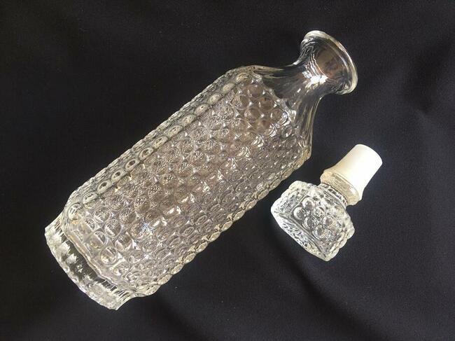 PRL karafka butelka szklana