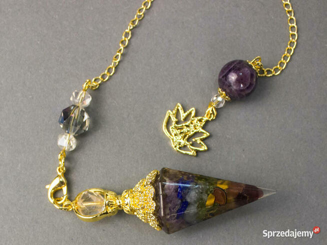 WAHADŁO ORGONIT AMETYST LAZURYT RADIESTEZJA ODPROMIENNIK HIT