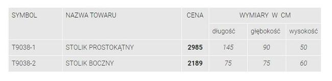 Stylowy komplet wypoczynkowy Nowy meble Rusinek Płock