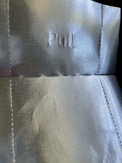 Sreberka sreberko pazłotko PULL do pudelek na papierosy