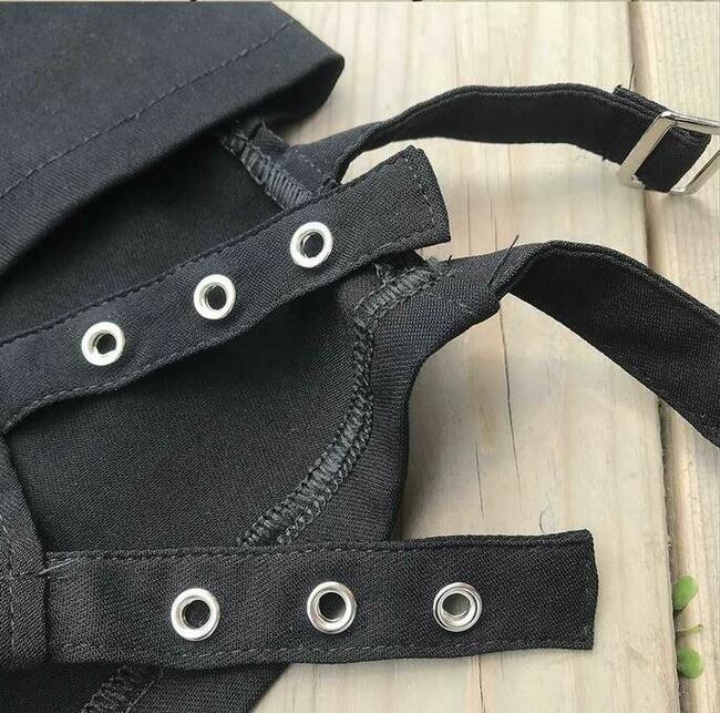 Spodenki Czarne Szorty Trendy Sexy Damskie Biodrówki XL