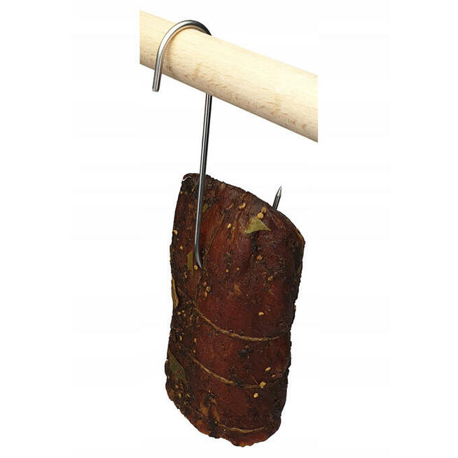 Hak Wędzarniczy Do Mięs i Wędlin S12/3mm INOX 20 sztuk