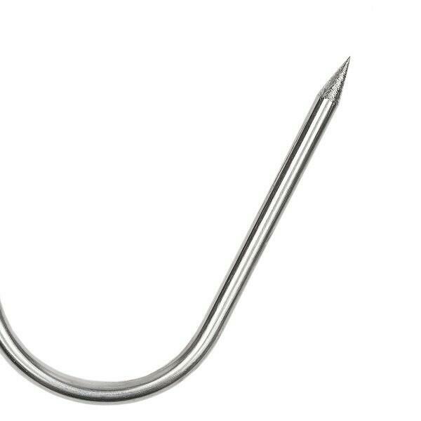 Hak Wędzarniczy Do Mięs i Wędlin S12/3mm INOX 5 sztuk