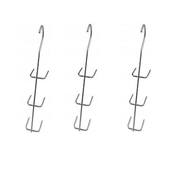 Hak Haki Do Wędzenia FILETÓW RYB DORSZA WĘGORZA 3 sztuki