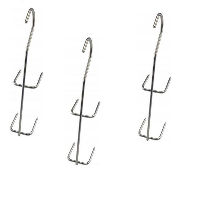 Hak Haki Do Wędzenia FILETÓW RYB DORSZA SIELAWY 3 sztuki