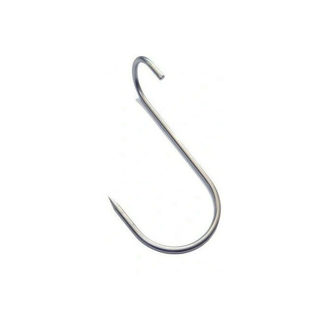 Hak Haki Do Wędzenia ŻEBEREK BOCZKU Skręcone INOX 10 sztuk