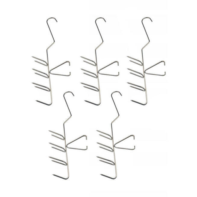 Hak Haki Do Wędzenia DUŻYCH RYB Udźwig 9 kg 5 sztuk