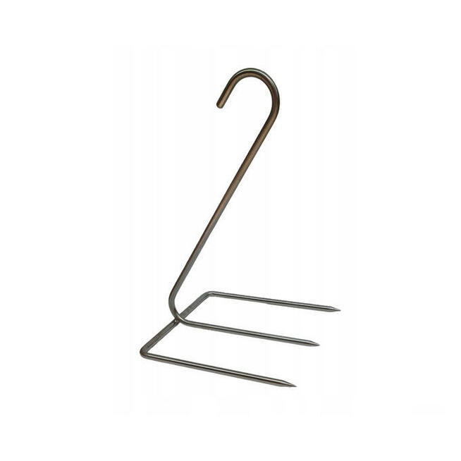 Hak Haki Do Wędzenia KURCZAKA GRUBY 4 mm INOX