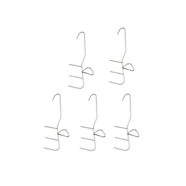 Hak wędzarniczy do ryb podwójny RYB21/3mm 5szt