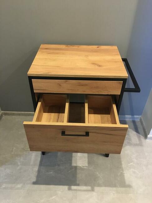 Szafka łazienkowa. Meble loftowe na wymiar