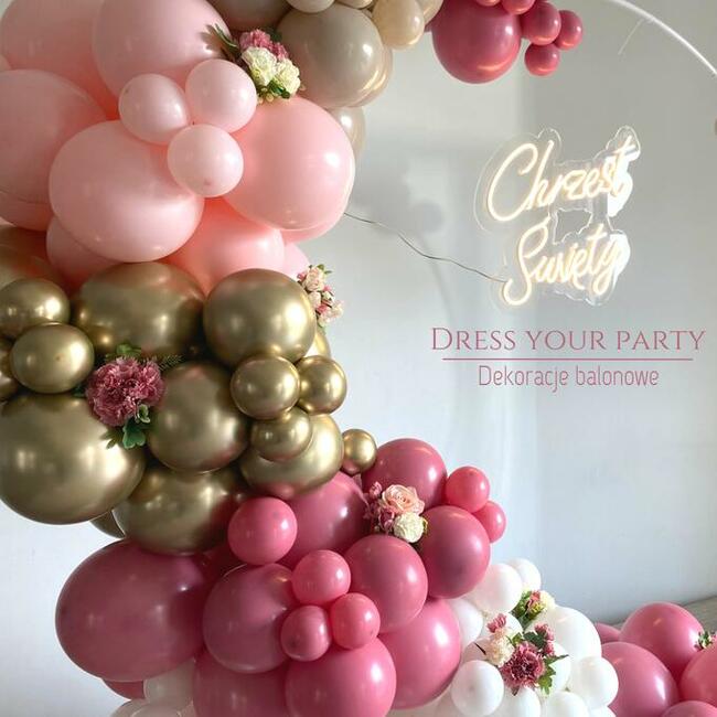 Dekoracje balonowe •PREMIUM• Girlanda urodziny