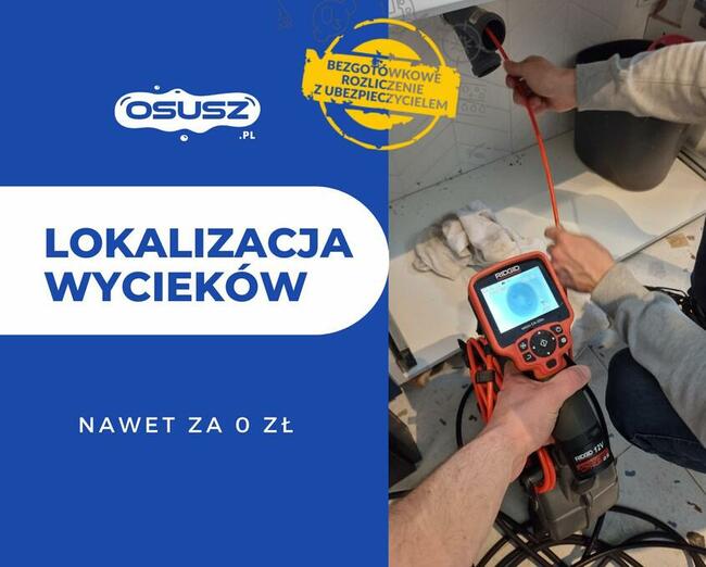 Lokalizacja wycieków Kraków, Wykrywanie wycieków, Małopolska