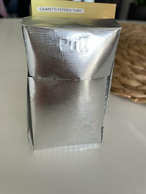 Sreberka sreberko pazłotko PULL do pudelek na papierosy