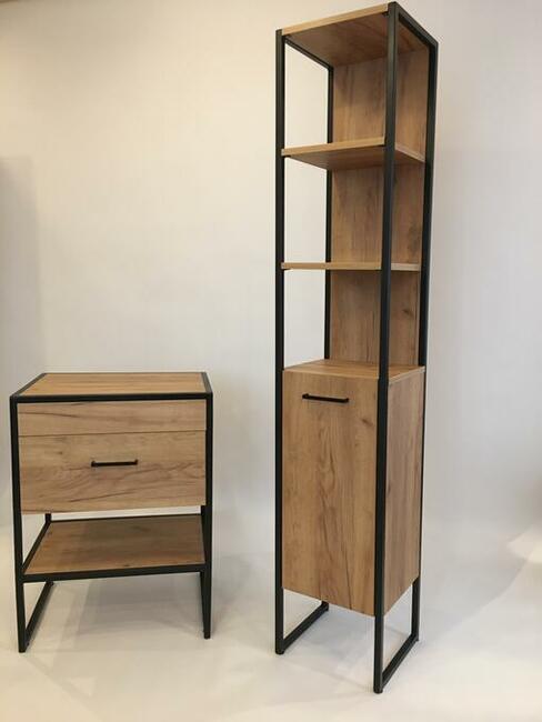 Szafka łazienkowa. Meble loftowe na wymiar