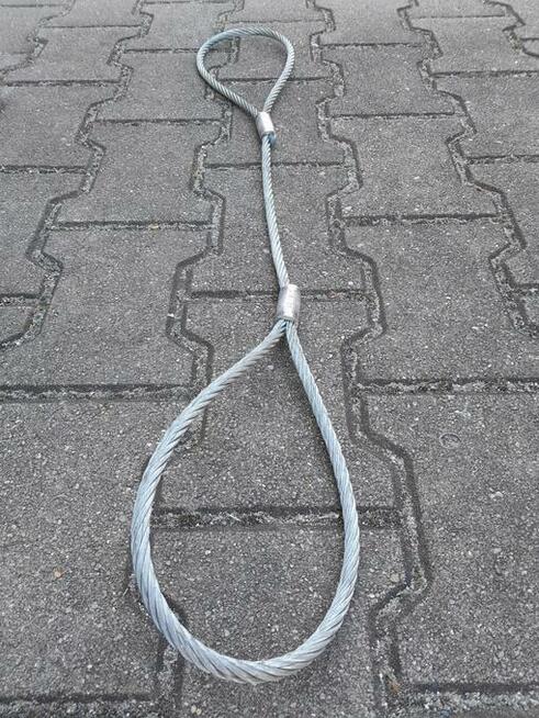 Zawiesie linowe jednocięgnowe pętlowe 0.8 / 0.63 T L-0,8 m