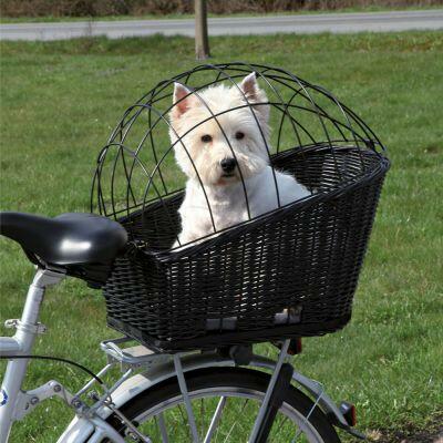 Kosz na bagażnik rowerowy dla psa kota królika bezpieczny za