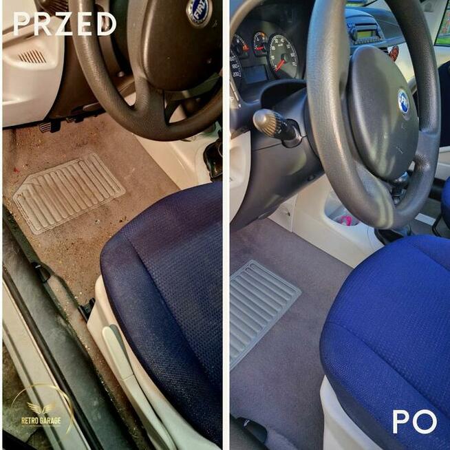 Pranie tapicerki samochodowej, impregnacja, czyszczenie