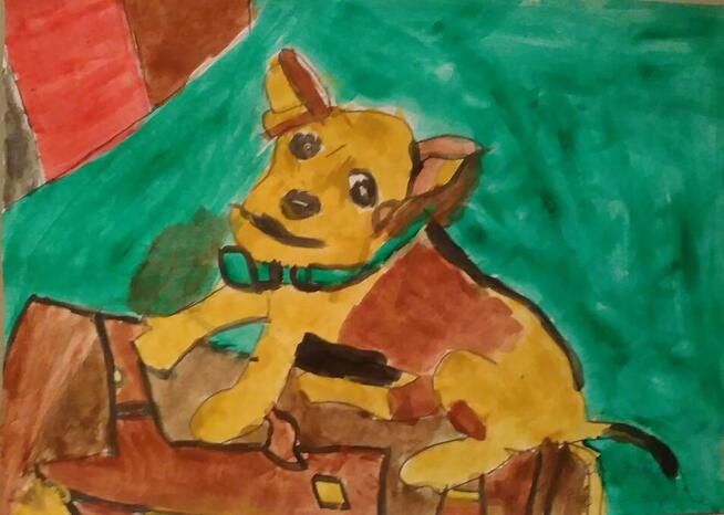 akryl - Baranek i jajka, inne, Wojciech Stawiarski,