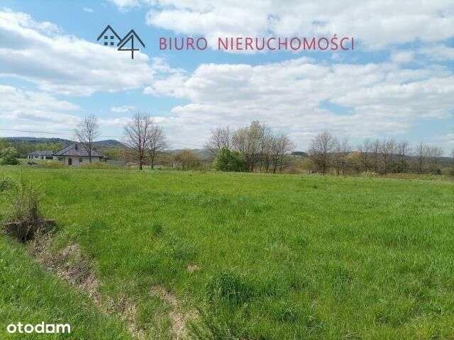 Widokowa działka w Jasienicy Rosielnej