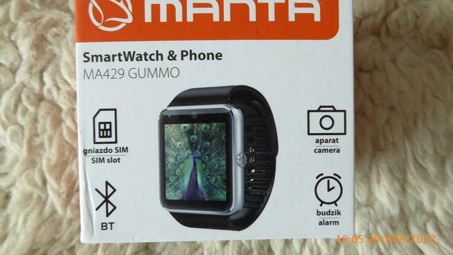 Nowy SmartWatch & Phone MANTA MA429 GUMMO