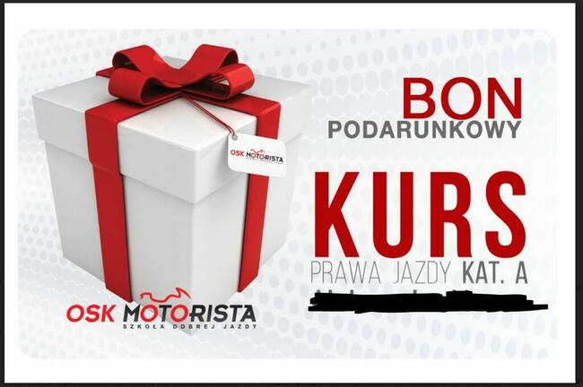 Voucher na prawo jazdy kat. A Warszawa Motorista