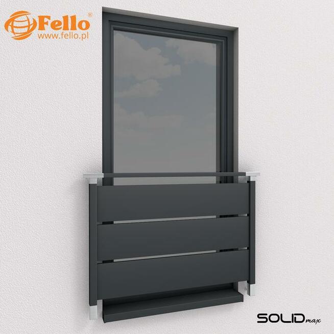 Balustrada francuska balkon barierka RAL okienna poręcz WYS