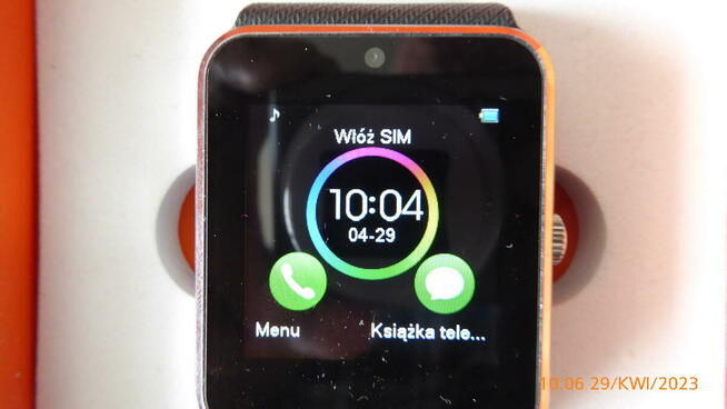 Nowy SmartWatch & Phone MANTA MA429 GUMMO