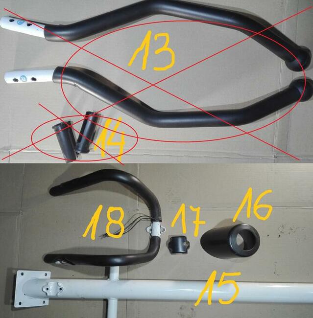 Orbitrek HERTZ BY410B - części do orbitreka !