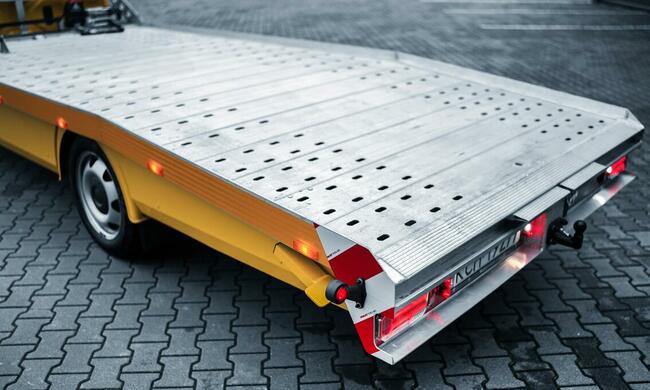 Zabudowa AUTOLAWETA aluminium producent GP-Platforms laweta