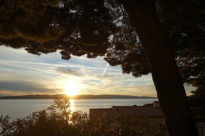 Chorwacja BRELA świetne pokoje w centrum z widokiem na morze